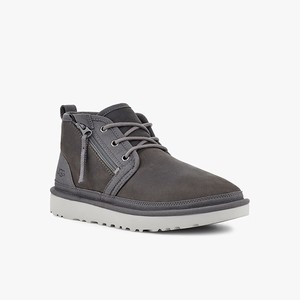 Ugg Neumel Zip Men Classic Boots Grey (1493QMOZI)